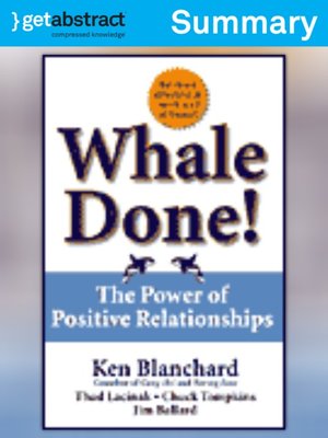 cover image of Whale Done! (Summary)